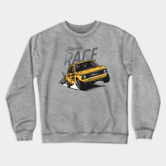 Classic Race Car 78 Crewneck Sweatshirt by funkymonkeytees